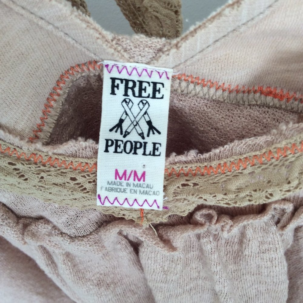 NWOT Free People Peasant Top - Picture 6 of 6